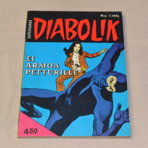Diabolik 01 - 1976 Ei armoa petturille